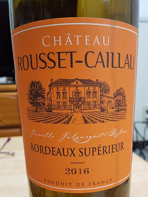 Ch. Rousset Caillau Bordeaux Supérieur(シャトー・ルセ・カイユ ボルドー・シュペリュール)