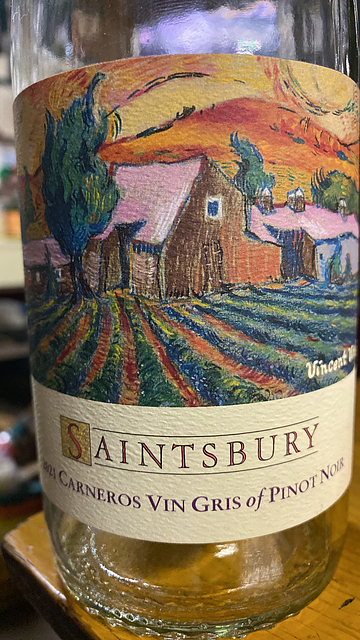 Saintsbury Carneros Vin Gris of Pinot Noir
