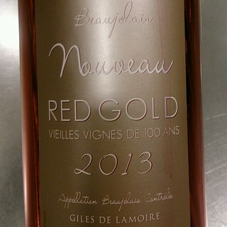 Giles de Lamoire Beaujolais Nouveau Vieilles Vignes Redgold 100ans