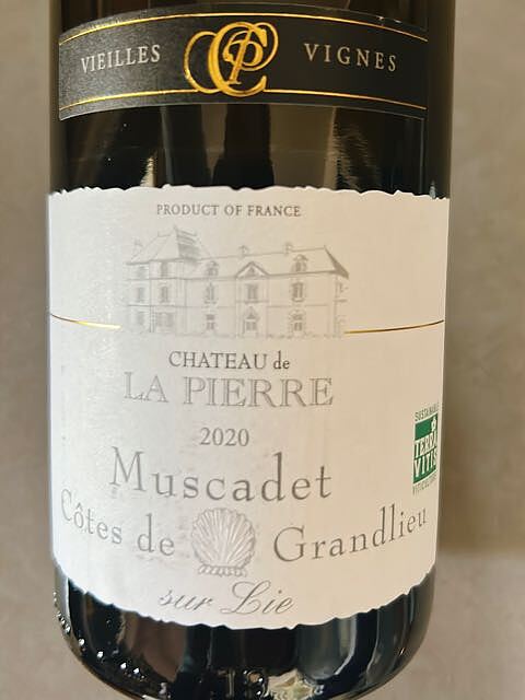 Ch. de la Pierre Muscadet Côtes de Grandlieu Sur Lie Vieilles Vignes