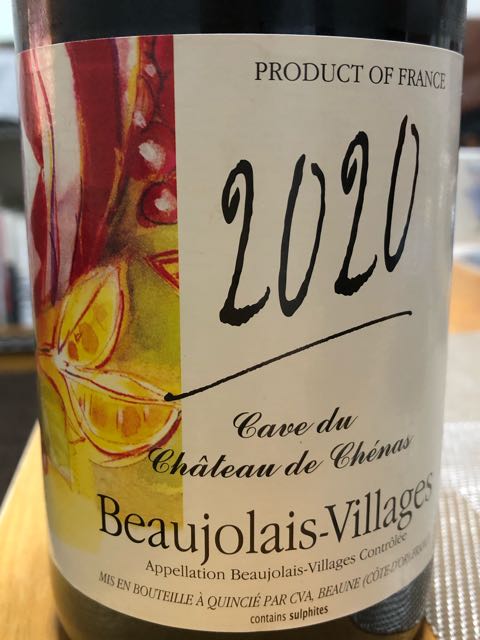 Cave du Ch. de Chénas Beaujolais Villages | Vinica 無料の