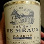 Ch. de Meaux Cahors(2011)