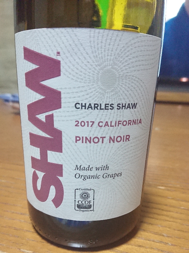 Charles Shaw Pinot Noir(チャールズ・ショー ピノ・ノワール) Vinica 無料のワインアプリ