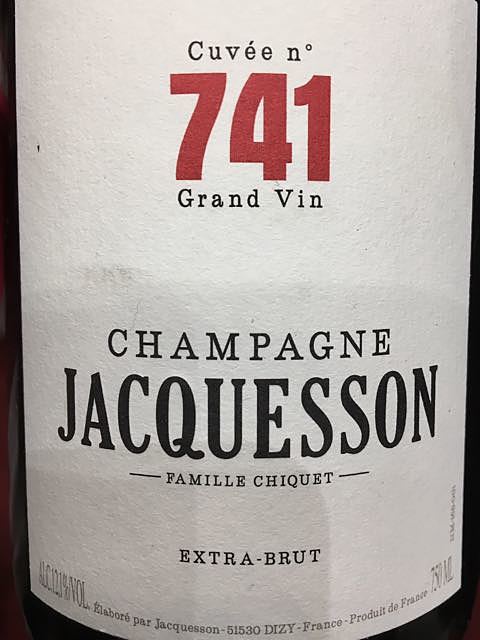 Jacquesson Cuvée 741(ジャクソン キュヴェ741)