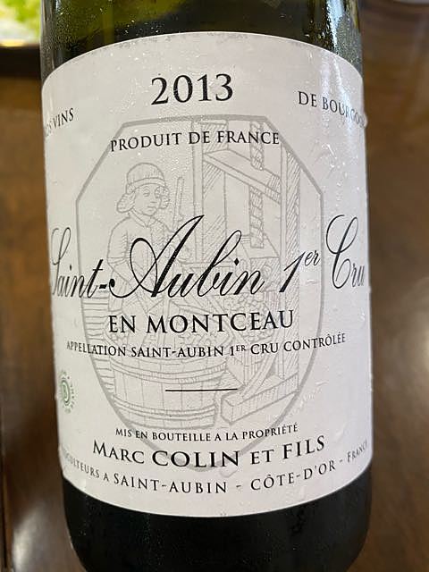 Marc Colin et Fils Saint Aubin 1er Cru En Montceau