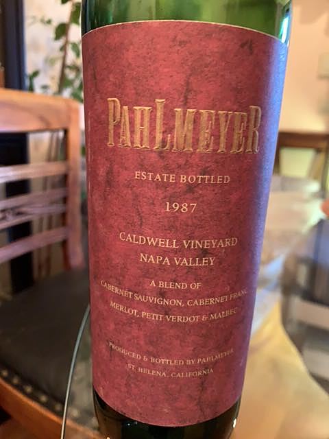Pahlmeyer Caldwell Vineyard Red