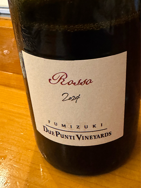 Due Punti Vineyards Fumizuki Rosso 2024(ドゥエ・プンティ)