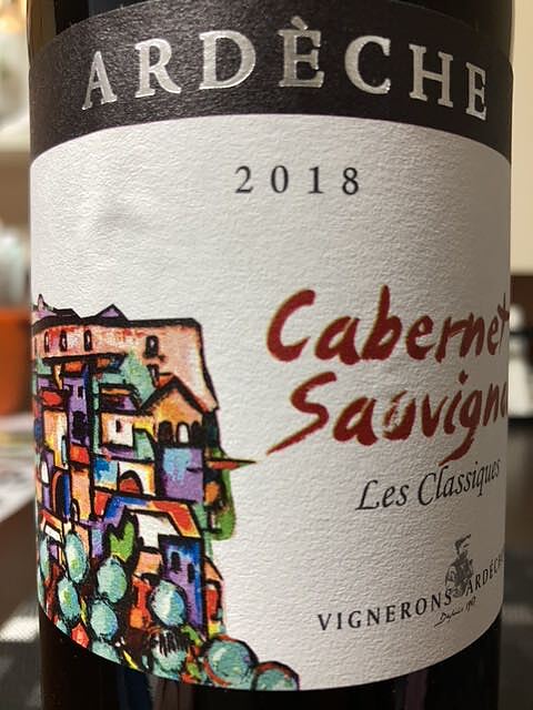 Vignerons Ardéchois Ardèche Classiques Cabernet Sauvignon