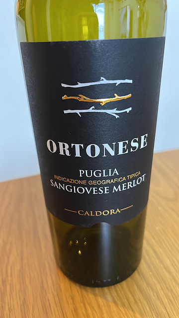 Caldora Ortonese Sangiovese Merlot(ガルドーラ オルトネーゼ サンジョベーゼ・メルロー)