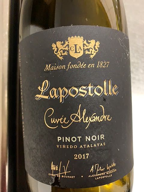 Lapostolle Cuvée Alexandre Pinot Noir(ラポストール キュヴェ・アレクサンドル ピノ・ノワール)