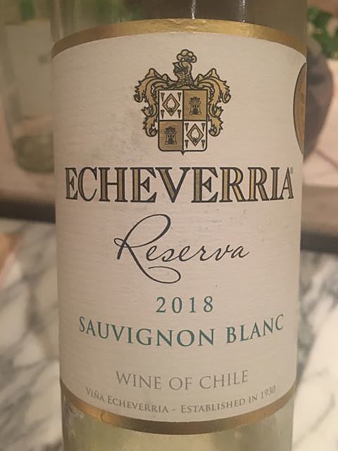 Echeverria Reserva Sauvignon Blanc