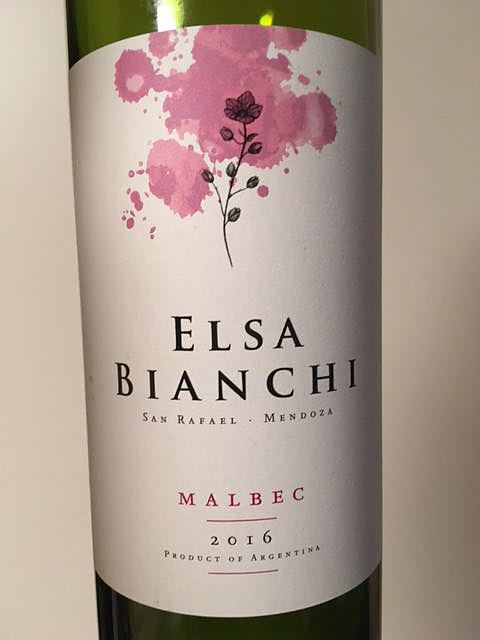 Elsa Bianchi Malbec(エルサ・ビアンキ マルベック)