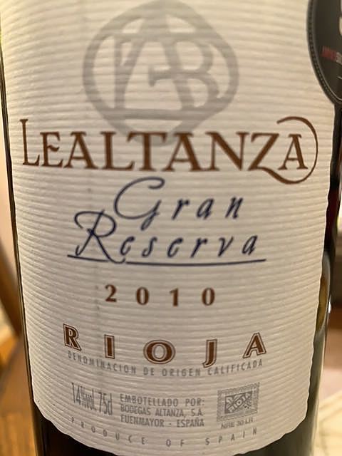 Lealtanza Gran Reserva