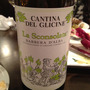 Cantina del Glicine Barbera d'Alba La Sconsolata(2009)