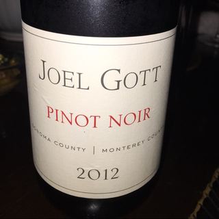 Joel Gott Pinot Noir Sonoma County Monterey County