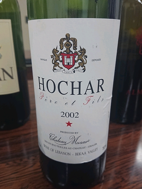 Ch. Musar Hochard Père et Fils Red 2002(シャトー・ミュザール ホシャール・ペール・エ・フィス レッド)