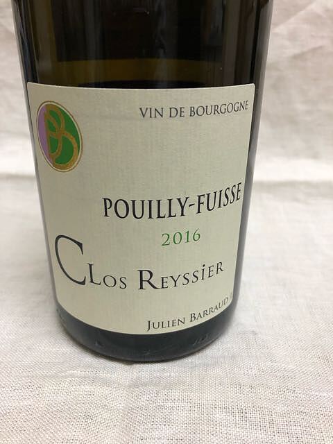 Julien Barraud Pouilly Fuissé Clos Reyssier(ジュリアン・バロー プイィ・フュイッセ クロ・レイシエ)