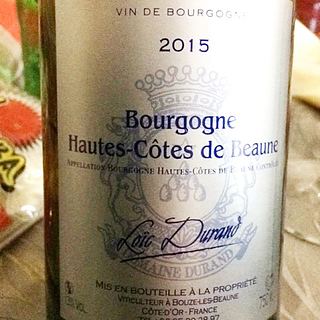 Loïc Durand Bourgogne Hautes Côtes de Beaune