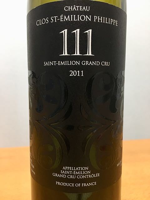 Ch. Clos St Emilion Philippe Cuvée 111