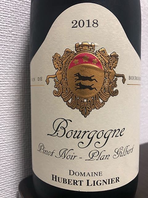 Dom. Hubert Lignier Bourgogne Pinot Noir Plant Gilbert