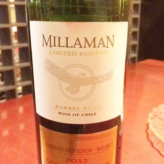 Millaman Limited Reserve Barrel Aged Cabernet Sauvignon Malbec(ミラマン リミテッド・リザーヴ バレル・エイジド カベルネ・ソーヴィニヨン マルベック)