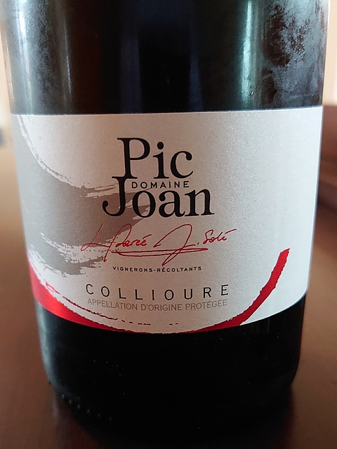 Pic Joan Collioure Rouge