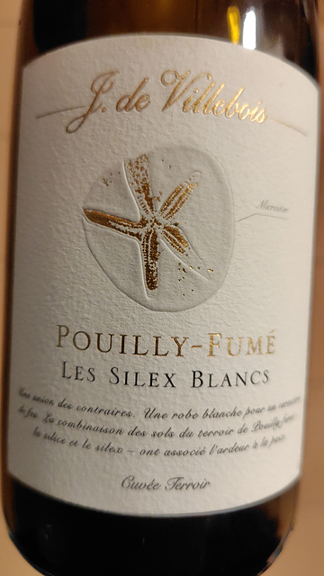 J. de Villebois Pouilly Fumé Les Silex Blancs