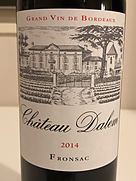 Ch. Dalem Fronsac(2014)