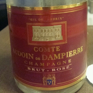 Comte Audoin de Dampierre Cuvée des Ambassadeurs Brut Rosé(コント・オードワン・ド・ダンピエール キュヴェ・デ・アンバサドゥール ブリュット ロゼ)