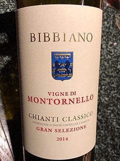 Bibbiano Vigne di Montornello Chianti Classico Gran Selezione(ビッビアーノ ヴィーニェ・ディ・モントルネッロ キアンティ・クラッシコ グラン・セレッツィオーネ)