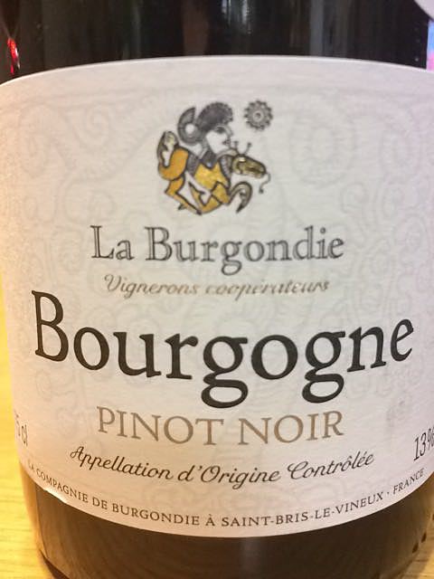 La Burgondie Bourgogne Pinot Noir