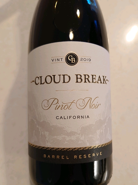 Cloud Break Barrel Reserve Pinot Noir(クラウド・ブレイク バレル・リザーヴ ピノ・ノワール)