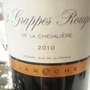 Laroche 3 Grappes Rouges de la Chevalière(2010)