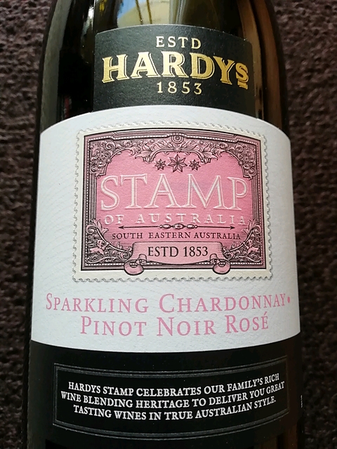 Hardys Stamp of Australia Sparkling Chardonnay Pinot Noir Rosé(ハーディーズ スタンプ・オブ・オーストラリア スパークリング シャルドネ ピノ・ノワール ロゼ)