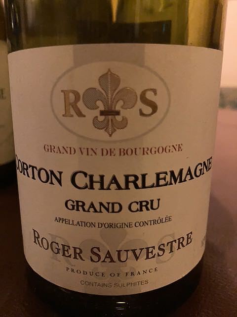 Roger Sauvestre Corton Charlemagne Grand Cru