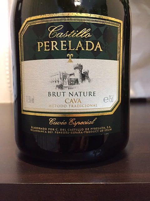 Castillo Perelada Cava Brut Nature Cuvée Especial(カスティロ・ペレラーダ カヴァ ブリュット・ナチュール キュヴェ・エスペシャル)