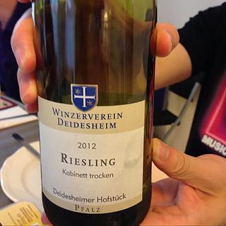 Winzerverein Deidesheim Deidesheimer Hofstück Riesling Kabinett trocken