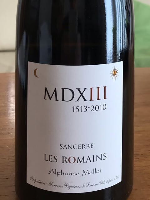 Alphonse Mellot Sancerre Les Romains(アルフォンス・メロ サンセール レ・ロマン)