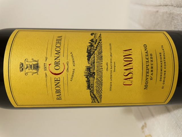 Barone Cornacchia Casanova Montepulciano d'Abruzzo | Vivino US