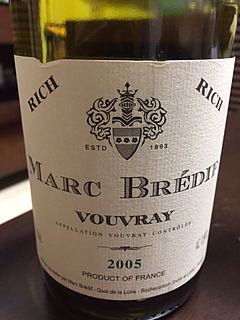 Marc Brédif Vouvray Rich(マルク・ブレディフ ヴーヴレー リッチ)