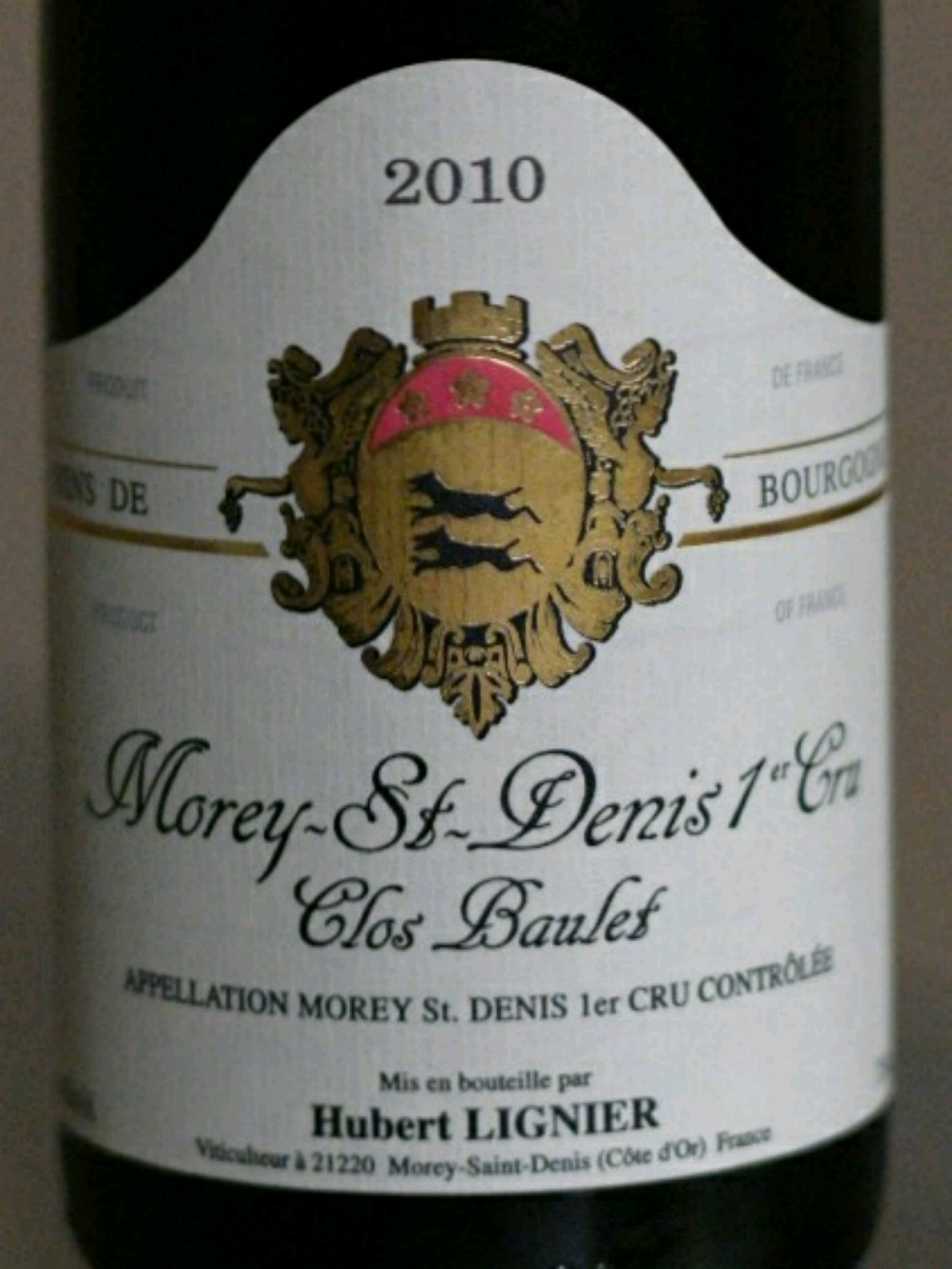 Dom. Hubert Lignier Morey Saint Denis 1er Cru Clos | Vinica