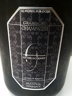 André Jacquart Mesnil Expérience Grand Cru Blanc de Blancs Brut(アンドレ・ジャカール メニル エクスペリエンス グラン・クリュ ブラン・ド・ブラン ブリュット)