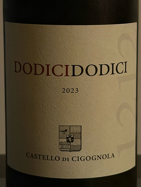 Castello di Cigognola Dodici Dodici(カステッロ・ディ・チゴニョーラ ドーディチ・ドーディチ)