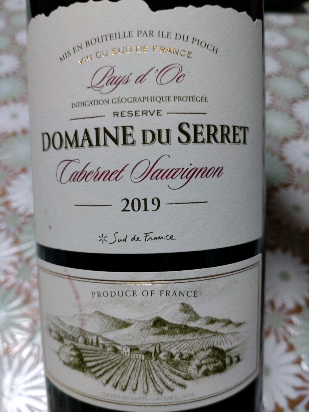Dom. du Serret Cabernet Sauvignon(ドメーヌ・デュ・セレ