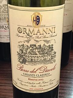 Ormanni Chianti Classico Riserva Borro del Diavolo