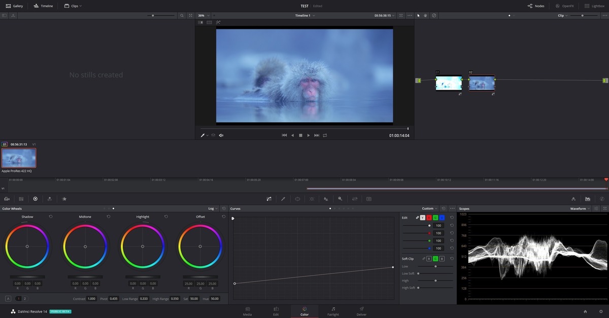 DaVinci Resolveのカラコレ可逆性 | Vook(ヴック)