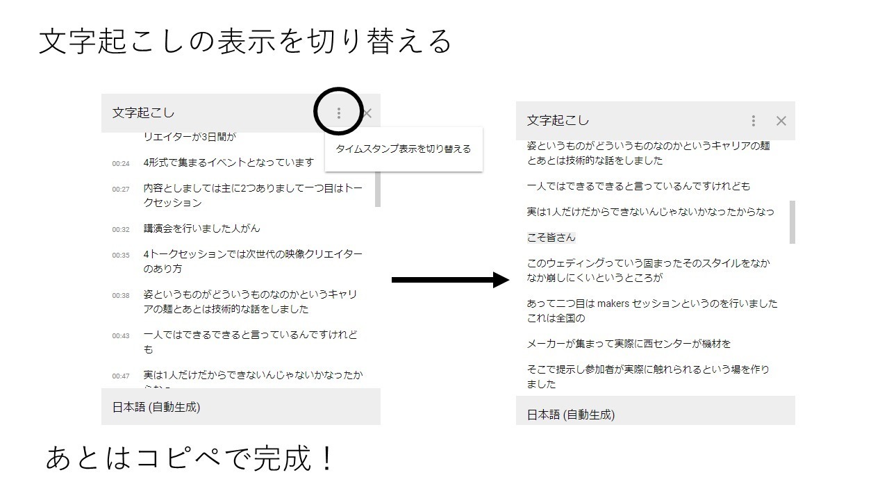 Youtubeにあげるだけ 自動書き起こしマシーーーーンよりも丸投げで書き起こしをする方法 Vook ヴック