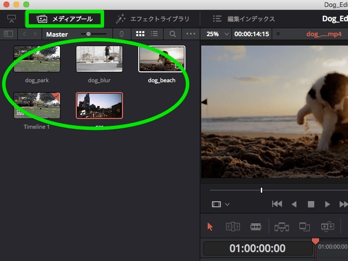 DaVinci Resolve：0から始める動画編集！第2回 エディットページ編
