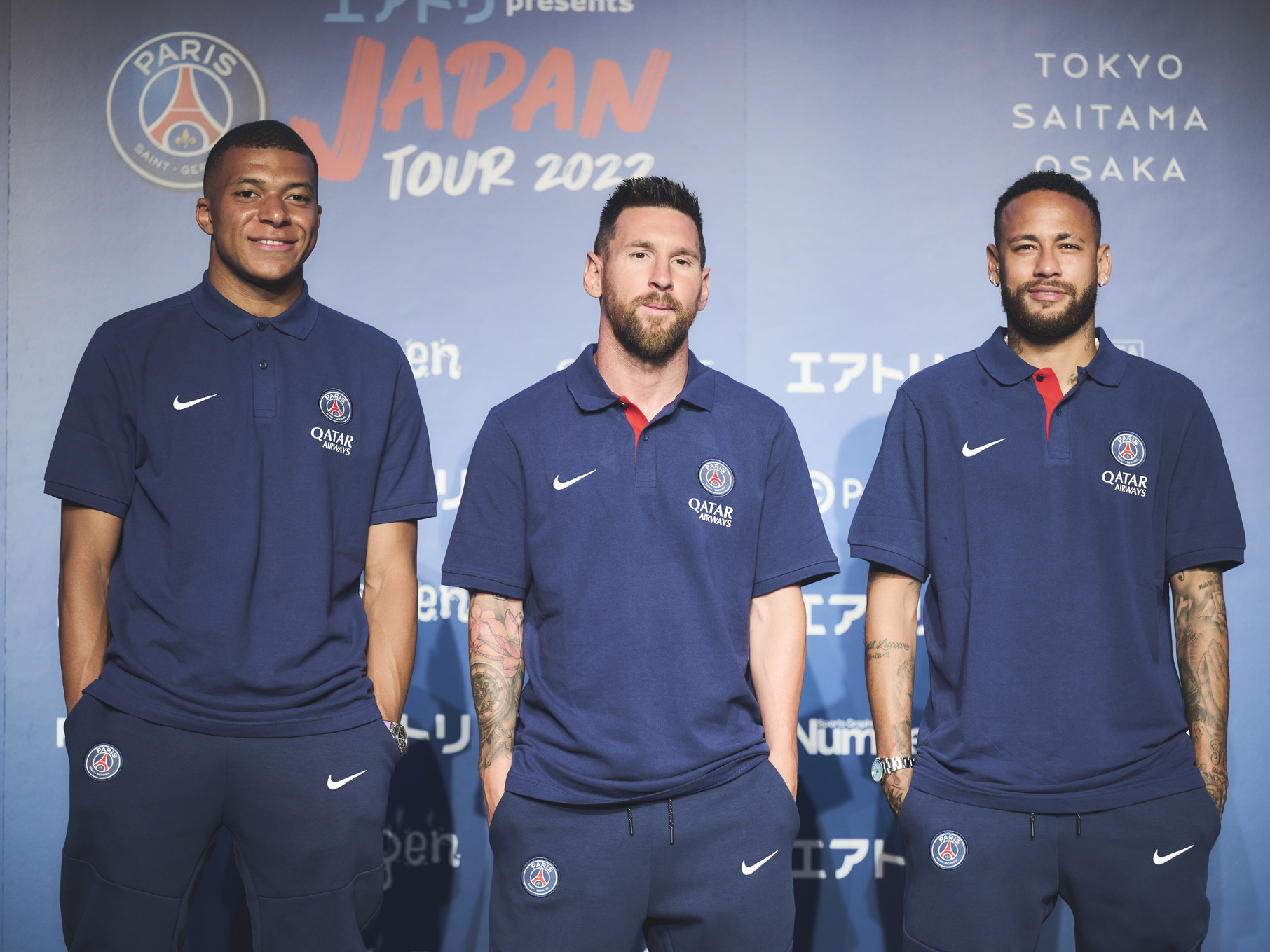 ジャパンツアーが人気爆発のパリ・サンジェルマンがNumberとのコラボで