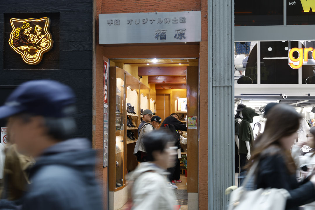 老舗の凄み。 心斎橋紳士たちがこぞって通った、 あの「福原靴店」に取材です！